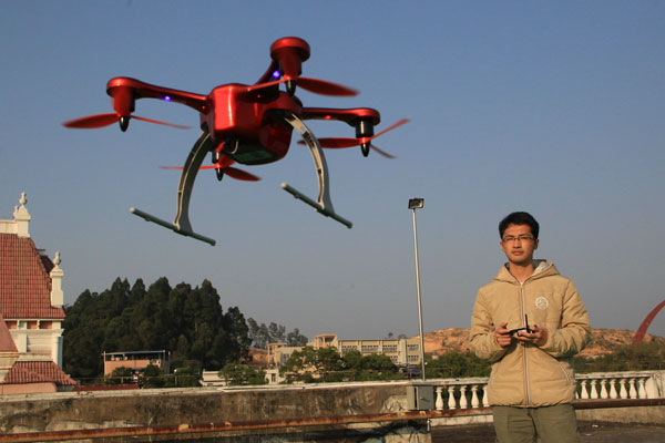 Innovative EHang confident in nation's fast-growing drone market