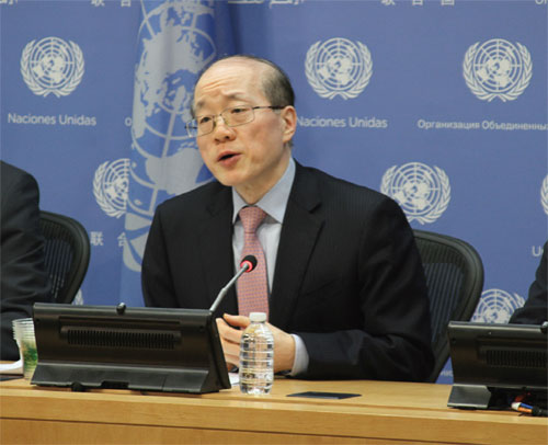 China more proactive at UN