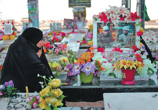 Graveyard grows from Islamic State war