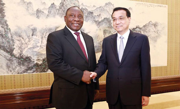 South Africa, China build on trade ties