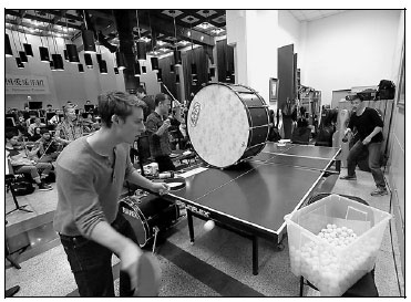 Ping-pong meets music in diplomatic tryst