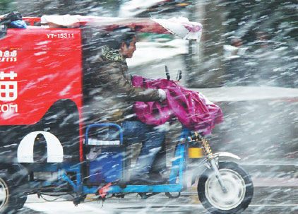 Hardworking couriers' new year hopes
