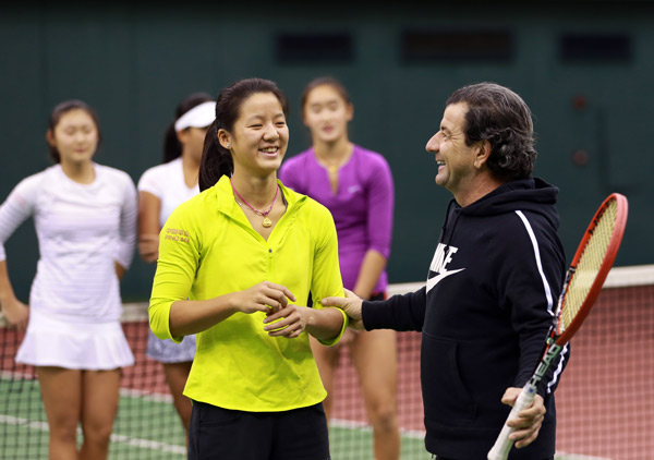 Tennis academy in Beijing cultivates next generation