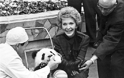 Nancy Reagan remembered as panda savior