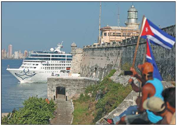 First US cruise in decades reaches Cuba