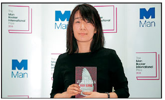 South Korean novelist Han wins Man Booker International Prize