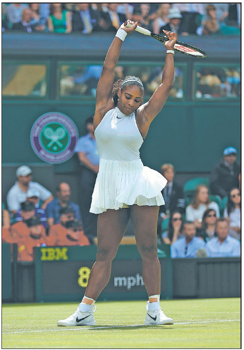 Serena taking vow of silence