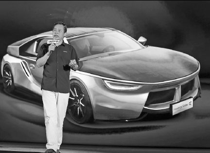 Hanergy shows solar concept cars