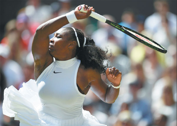 Another milestone for Serena