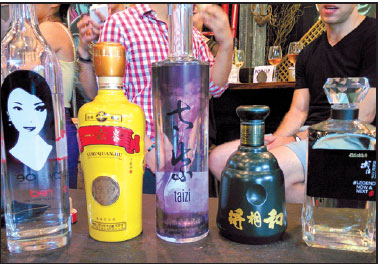 Anyone for a drop of baijiu? Now that's the spirit