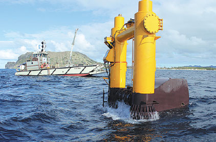 Wave-produced electricity reaches Hawaii