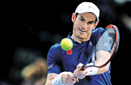 Murray aims to fortify top ranking in London