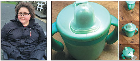Old cup reborn for autistic teen