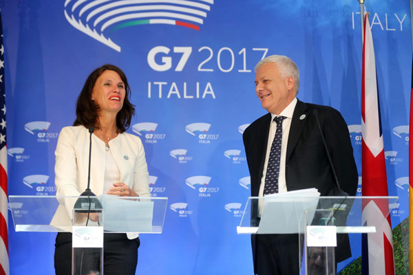 Gap on climate unveiled at G7 meeting
