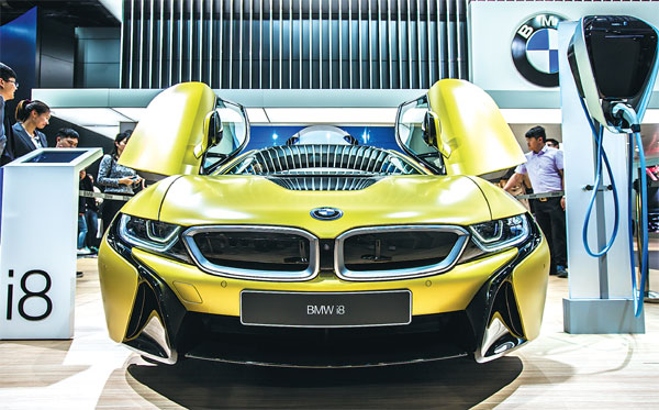 BMW to power up electric vehicle production