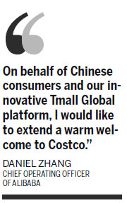 Costco joins Alibaba's big online portal