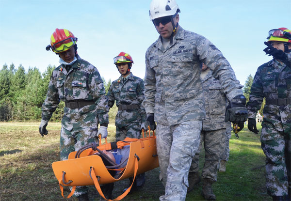 A 1st: PLA soldiers visit US base for drills