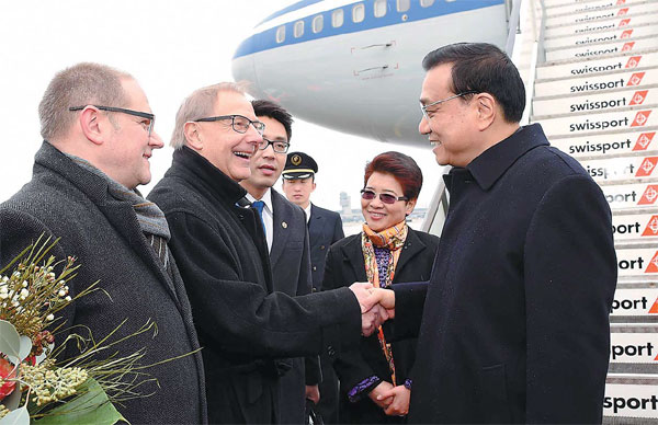 Li aims for closer links with EU