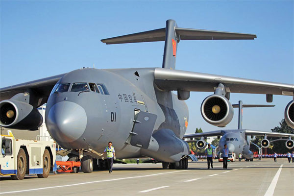 Aviation industry boosts PLA strength