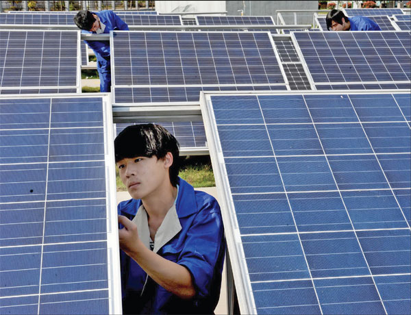Ministry approves of EU's moves on solar panel tariffs