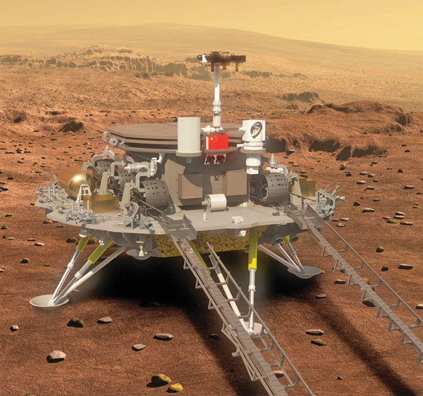Scientists unveil Mars probe design