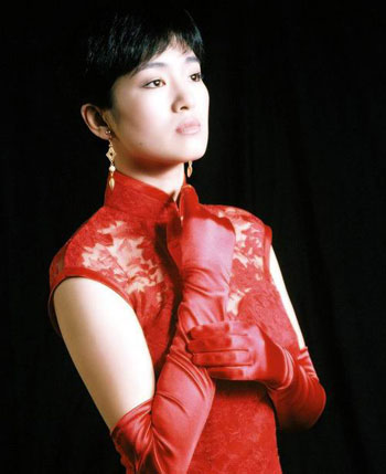 Gong Li in Qi Pao