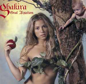 Shakira prefers to go naked