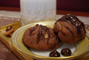 Chocolate crinkles cookies 