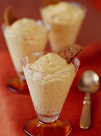 Ginger pumpkin mousse