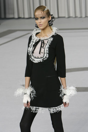 Creations from Chanel at Haute Couture collection