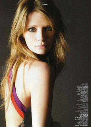 Mischa Barton does French fashion magazine Jalouse