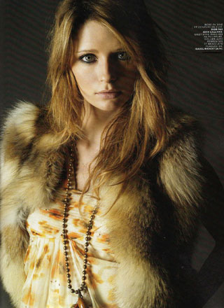 Mischa Barton does French fashion magazine Jalouse