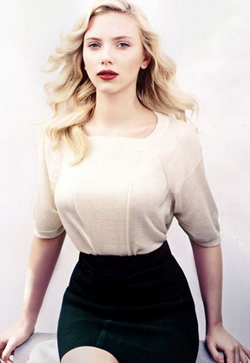 Scarlett Johansson on Vogue