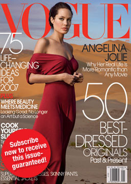 Angelina Jolie's photos on Vogue