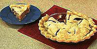 Apple cranberry pie