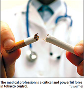 doctors to drive anti-smoking initiative