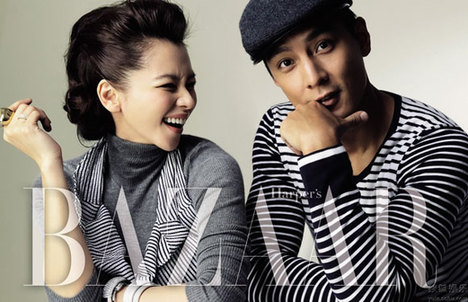 Daniel Wu, Vivian Hsu cover Bazaar Feb. 2010