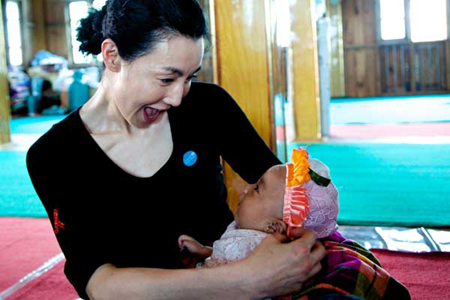 Maggie Cheung officially made a UNICEF Ambassador in China