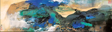 Zhang Daqian painting sold for record $14.76m