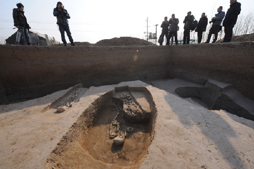 Two ancient city ruins found under Wangjinglou heritage site