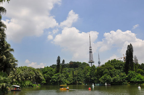 Amaing Yuexiu Park in Guangzhou