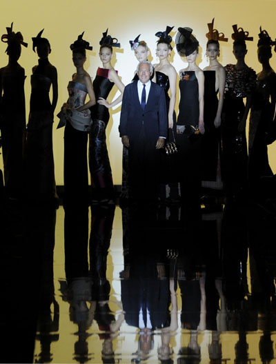 Giorgio Armani's Haute Couture fashion show