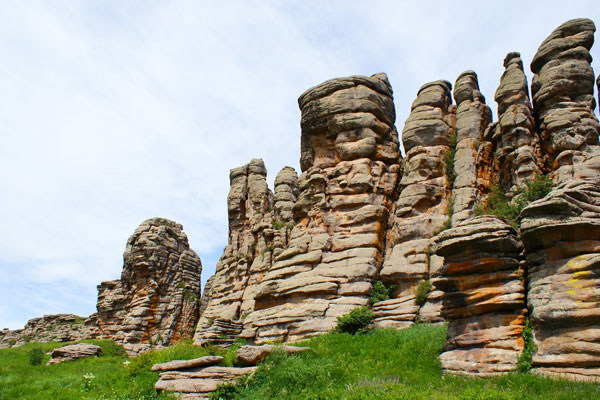 Arshatu Stone Forest in Inner Mongolia