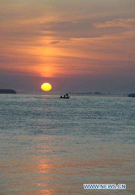 Amazing landscape of Heixiazi Island, NE China