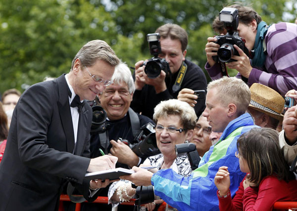 The opening of the Bayreuth Wagner opera festival