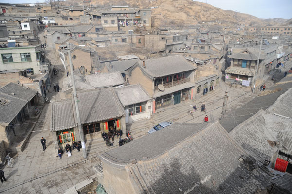 Road of History--Main Street of Mizhi Old Town