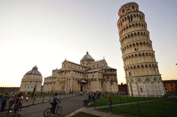 Medieval architecture on display in Pisa