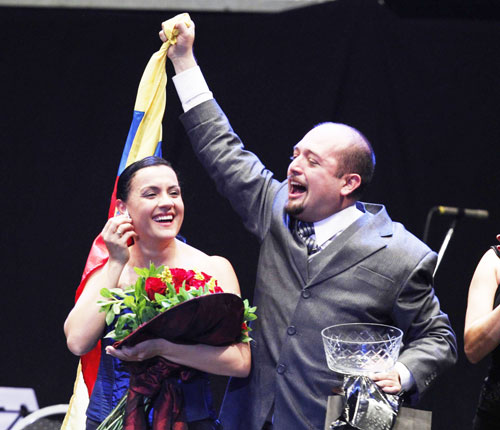 Colombia's Hernandez wins the World tango Championships
