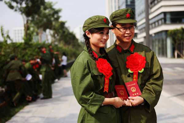 A 'revolutionary' wedding