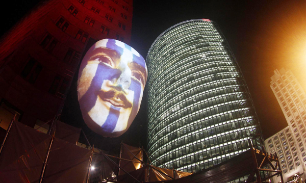 Upcoming festival of lights rehearsed in Berlin